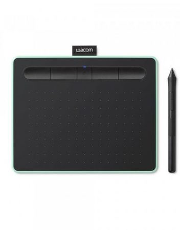 Graphics Tablet, Wacom Intuos М, Bluetooth, Green (CTL-6100WLE-NT)
