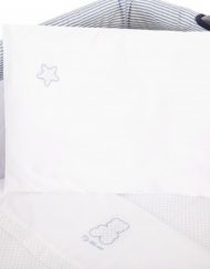 KIKKA BOO Спален комплект за мини кошара 5 части MY LITTLE BEAR BLUE 41101060047