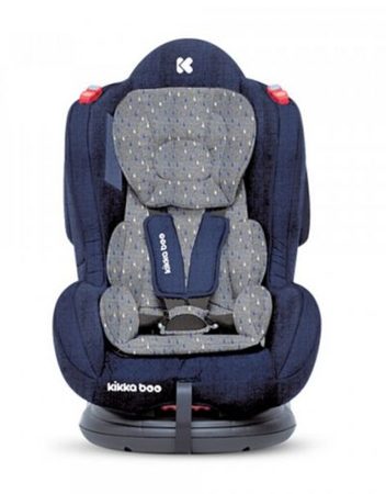 KIKKA BOO Стол за кола 0-25 кг. HOOD DARK BLUE 31002060015