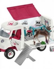 SCHLEICH Комплект МОБИЛЕН ВЕТЕРИНАР С ХАНОВЕРСКО КОНЧЕ 42370-01385