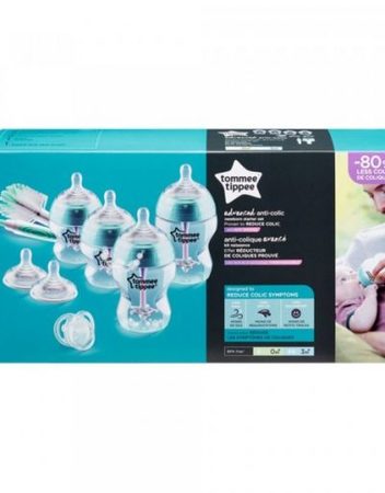 TOMMEE TIPPEE Комплект шишета за новородено + четка за шишета Advanced Anti-Colic 42260751