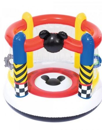 BESTWAY Надуваем батут MICKEY AND THE ROADSTERS 91075