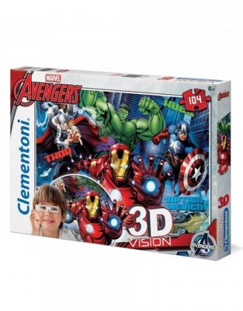 CLEMENTONI 3D Пъзел AVENGERS 20606