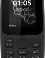 GSM, NOKIA 105, 1.8'', Dual SIM, Black