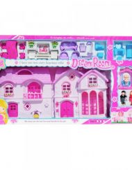 Сгъваема къща за кукли DREAM ROOM 668-8