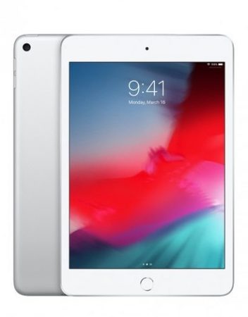 Tablet, Apple iPad mini 5 Cellular /7.9''/ A12 Bionic (2.49G)/ 3GB RAM/ 256GB Storage/ iOS12/ Silver (MUXD2HC/A)