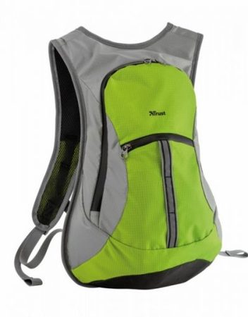 Backpack, Trust Zanus Sports, Weatherproof, Lime green (20887)