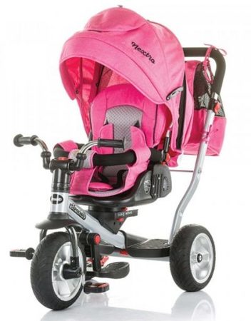 CHIPOLINO Триколка със сенник и въртяща се седалка НЕКСТРО РОЗОВА TRKNX0184PI