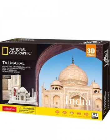 CubicFun 3D Пъзел INDIA TAJ MAHAL NATIONAL GEOGRAPHIC DS0981h