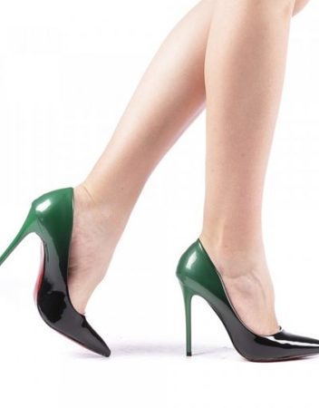 Дамски обувки Dillon зелени