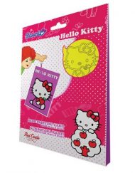 HELLO KITTY Пясъчна картина ЯБЪЛКА