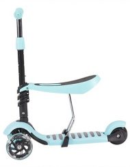 KIKKARIDE Скутер 3в1 RIDE AND SKATE BLUE 31006010002