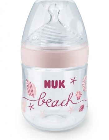 NUK РР Шише със силиконов биберон 150 мл. 0-6 м. NATURE SENSE BEACH TIME 10743838