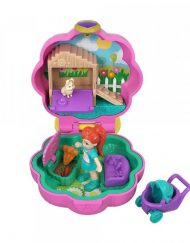 POLLY POCKET Преносим комплект за игра с мини кукла COMPACT GCD62