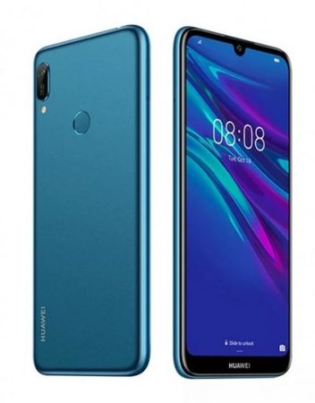 Smartphone, Huawei Y6, DualSIM, 6.09'', Arm Quad (2.0G), 2GB RAM, 32GB Storage, Android 9.0, Blue (6901443279401)