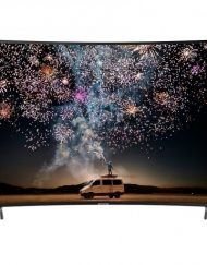 TV LED, SAMSUNG 55'', 55RU7372, Curved, Smart, 1500PQI, Apple AirPlay 2, HDR 10+, WiFi, UHD 4K (UE55RU7372UXXH)