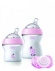 CHICCO N0253 Подаръчен комплект 0+ NATURAL FEELING GIRL 80711.650