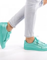 Дамски спортни обувки Pepa зелени