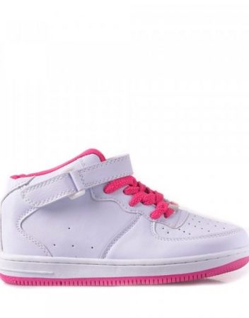 Детски спортни обувки Cindy бяло с розово