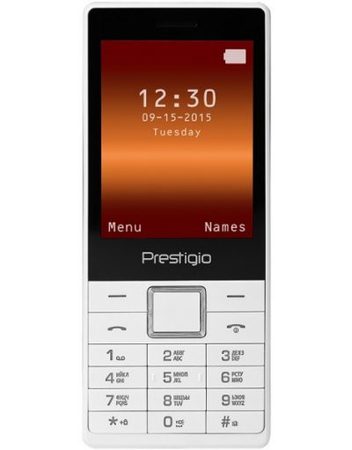 GSM, Prestigio Muze D1, 2.8'', Dual SIM, White (PFP1285DUOWHITE)