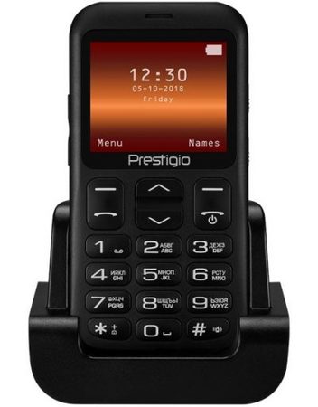 GSM, Prestigio MUZE L1, 2.2'', Dual SIM, Black (PFP1220DUOBLACK)