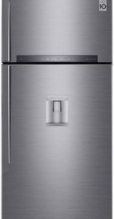 Хладилник, LG GTF744PZPZD, 509L, A++, + подарък Хладилна раница Meliconi