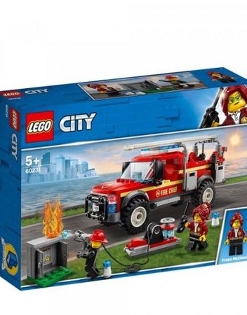 LEGO CITY Камионът на командира на пожарната 60231