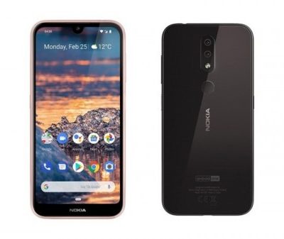 Smartphone, NOKIA 4.2 TA-1157, Dual SIM, 5.71'', Arm Octa (2.0G), 3GB RAM, 32GB Storage, Android, Black
