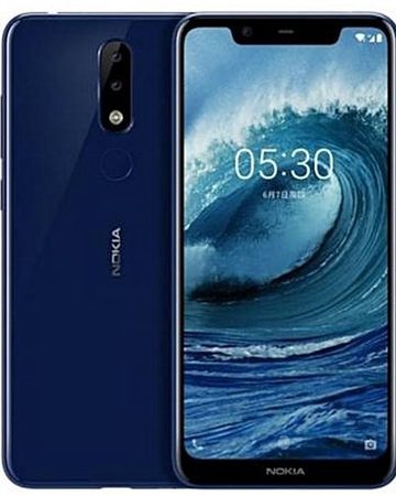 Smartphone, NOKIA 5.1 PLUS TA-1105, Dual SIM, 5.86'', Arm Octa (2.0G), 3GB RAM, 32GB Storage, Android, Blue