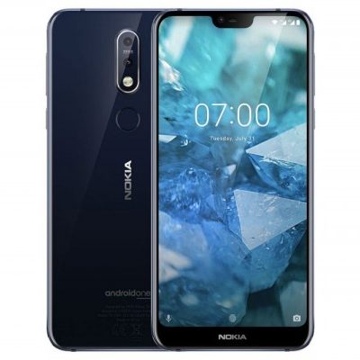 Smartphone, NOKIA 7.1 TA-1095, DualSIM, 5.84'', Arm Octa (1.8G), 4GB RAM, 64GB Storage, Android, Blue