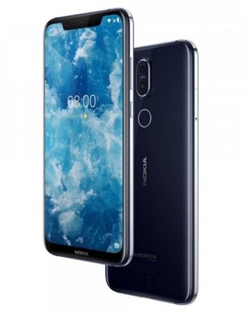 Smartphone, NOKIA 8.1 TA-1119, DualSIM, 6.18'', Arm Octa (2.2G), 4GB RAM, 64GB Storage, Android, Blue