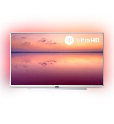 TV LED, Philips 55'', 55PUS6804/12, Smart, 3- странен Ambilight, Saphi OS, HDR 10+, UHD 4K
