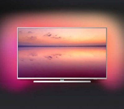 TV LED, Philips 65'', 65PUS6804/12, Smart, Saphi, 1200PPI, HDR 10+, UHD 4K
