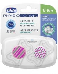 CHICCO N0361 Залъгалка силикон 6-16 м. 2 бр PHYSIO LIGHT МОМИЧЕ