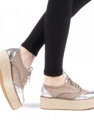 Дамски обувки Jumira сиви