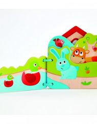 HAPE Бебешка книжка с домашни животни H0046