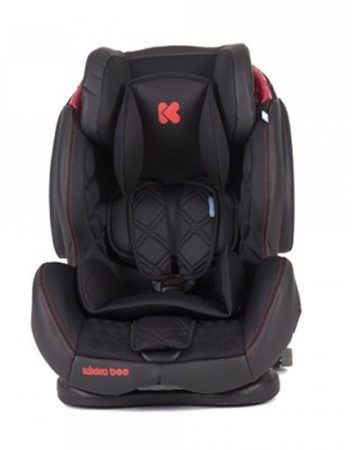 KIKKABOO Стол за кола 9-36 кг. MAJOR ISOFIX BLACK 31002080031