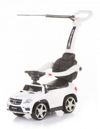 CHIPOLINO Ride-on с дръжка и сенник MERCEDES BENZ GL63 AMG БЯЛ ROCAMGC181WH