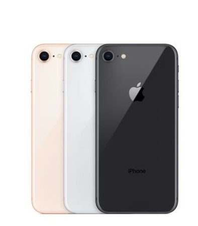 Smartphone, Apple iPhone 8, 4.7'', 128GB Storage, iOS 11, Gold (MX182GH/A)