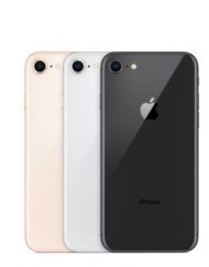 Smartphone, Apple iPhone 8, 4.7'', 128GB Storage, iOS 11, Silver (MX172GH/A)