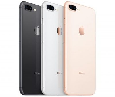 Smartphone, Apple iPhone 8 Plus, 5.5'', 128GB Storage, iOS 11, Silver (MX252GH/A)