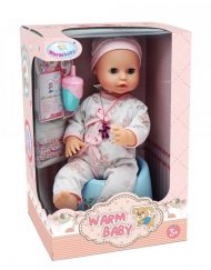 WARM BABY Пишкаща кукла-бебе с музикално гърне WZJ026D-2