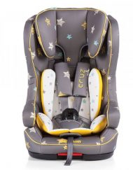 CHIPOLINO Стол за кола 9-36 кг. КРУЗ ISOFIX ЗВЕЗДИ ГРАФИТ STKCZ0163ST