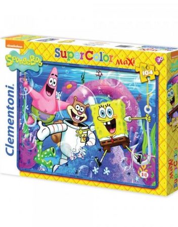 CLEMENTONI Пъзел MAXI SPONGE BOB