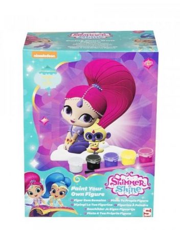 SHIMMER & SHINE Гипсова фигурка за оцветяване с боички SHI4426