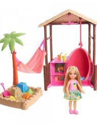 BARBIE I CAN BE TRAVEL Комплект за игра с кукла ЧЕЛСИ "ХИЖАТА НА ТИКИ" FWV24