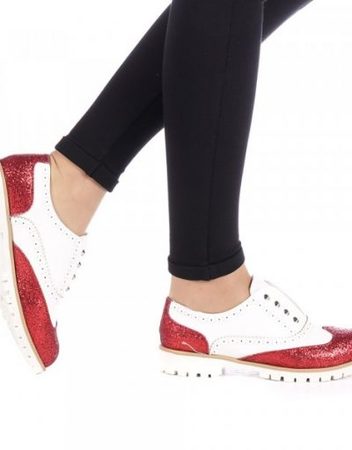 Дамски обувки Bonton Червени