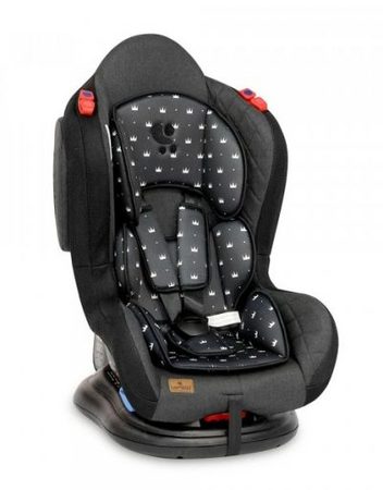 LORELLI PREMIUM Стол за кола JUPITER +SPS 0-25 кг. BLACK CROWNS 1007094/2013