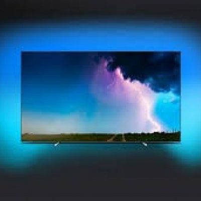 TV LED, Philips 55'', 55OLED754/12, OLED, Smart, SAPHI, 4500PPI, HDR 10+, WiFi, UHD 4K