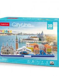 CubicFun 3D Пъзел CITY LINE VENICE MC269h